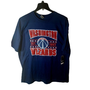 Men's NBA New Tags‎ Washington Wizards Basketball Shirt Size 2X